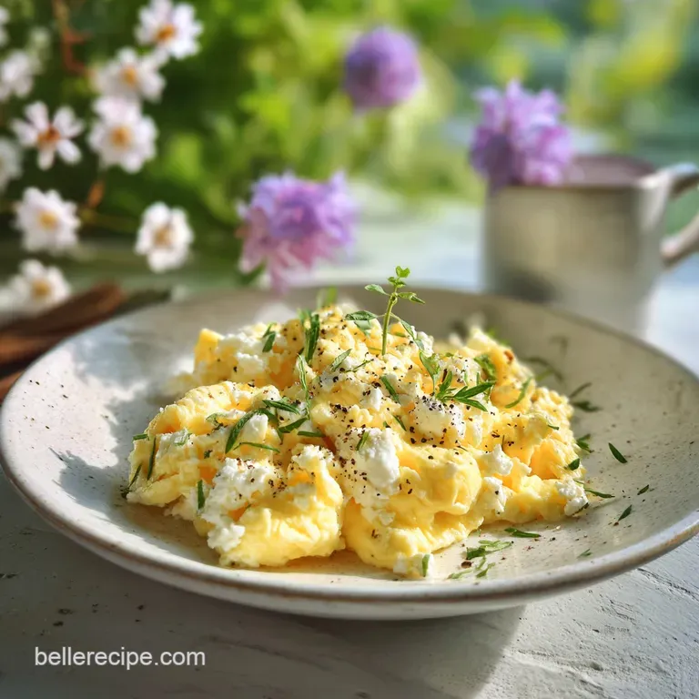Cottage Cheese Scrambled Eggs: Velvety Curds