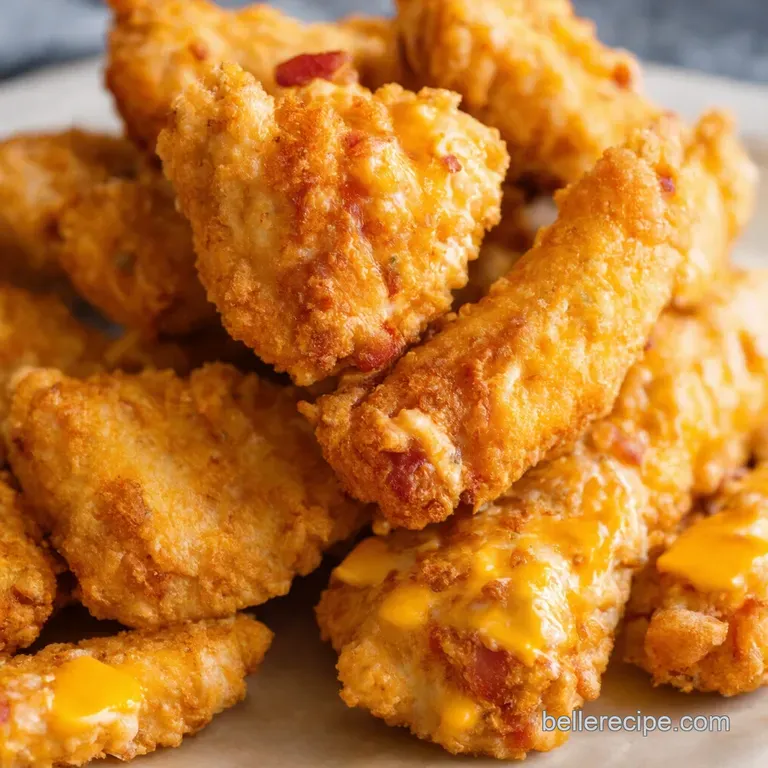 Crack Chicken Tenders The Ultimate Comfort Food presentation