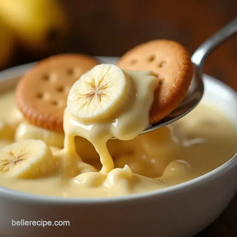 The Ultimate Cream Cheese Swirl Banana Pudding Custard Vanilla Wafer Heaven presentation