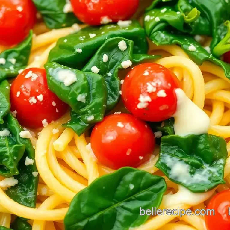 Creamy Fettuccine Weesie with Spinach Delight