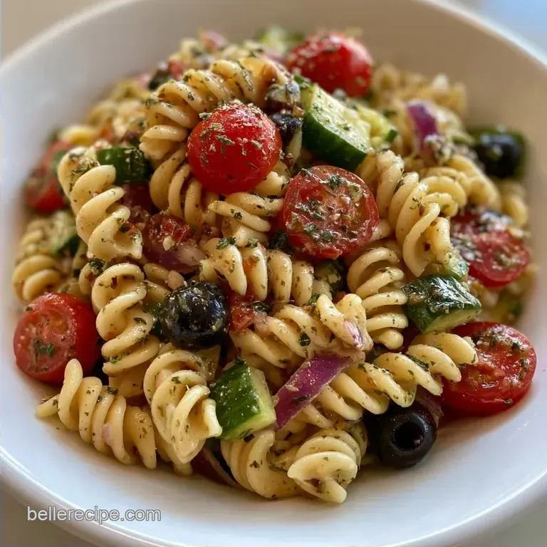 Creamy Gluten Free Pasta Salad with Rotini