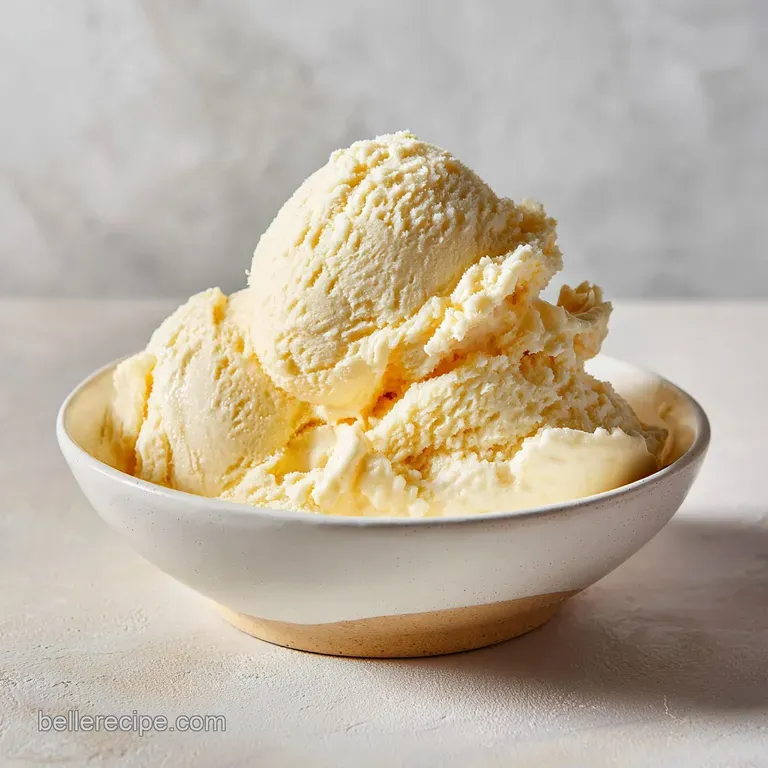 Homemade Ice Cream: Velvety Vanilla Finish