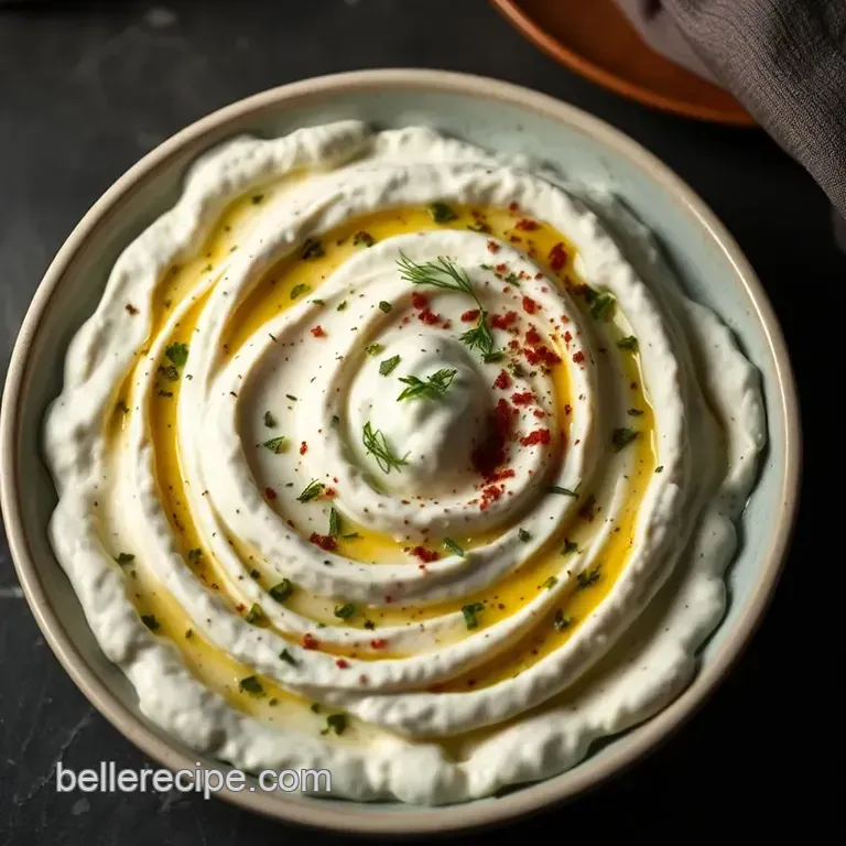 Creamy Labneh: A Simple Yogurt Cheese Delight presentation