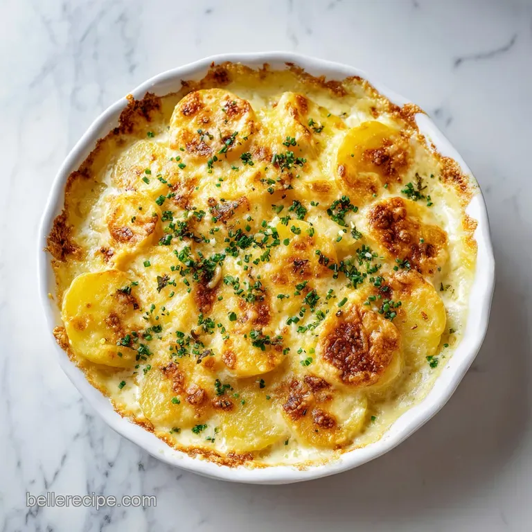 Creamy Potato and Leek Gratin