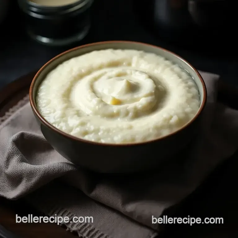 Creamy Stone-Ground Grits presentation