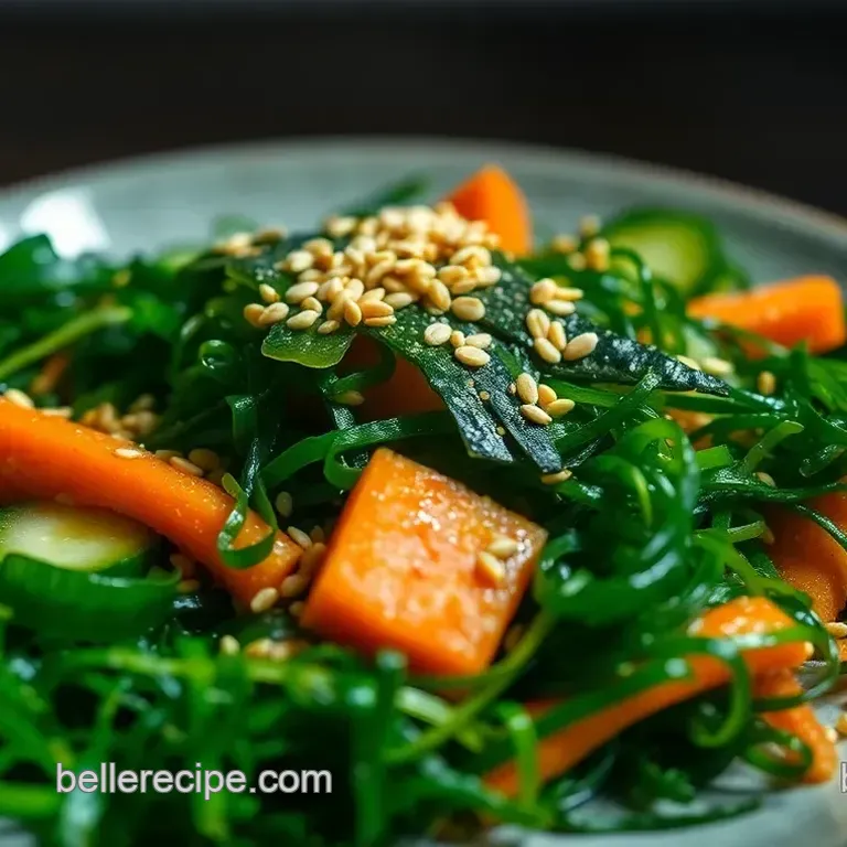 Easy & Refreshing Seaweed Salad Recipe with Sesame Soy Dressing