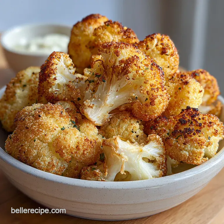 Air Fryer Cauliflower: Smoky and Shatter Crisp