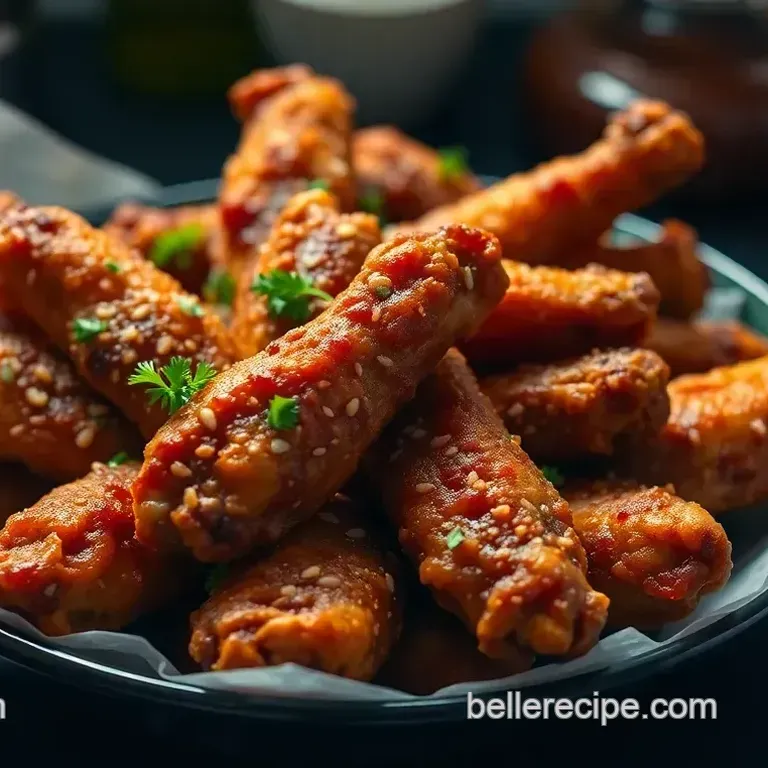 Crispy Air Fryer Chicken Wings: Pub-Style Perfection!