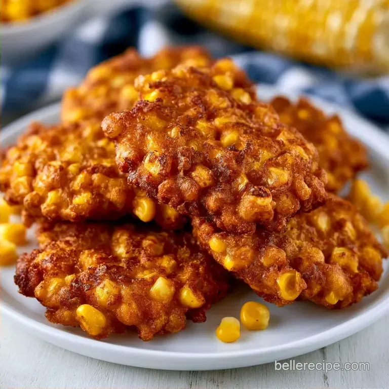 Crispy Old Fashioned Corn Fritters