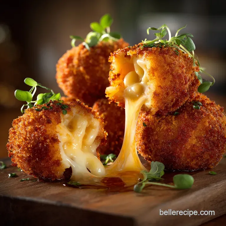 Fried Mac and Cheese UltraCrispy Croquettes with Molten Centers