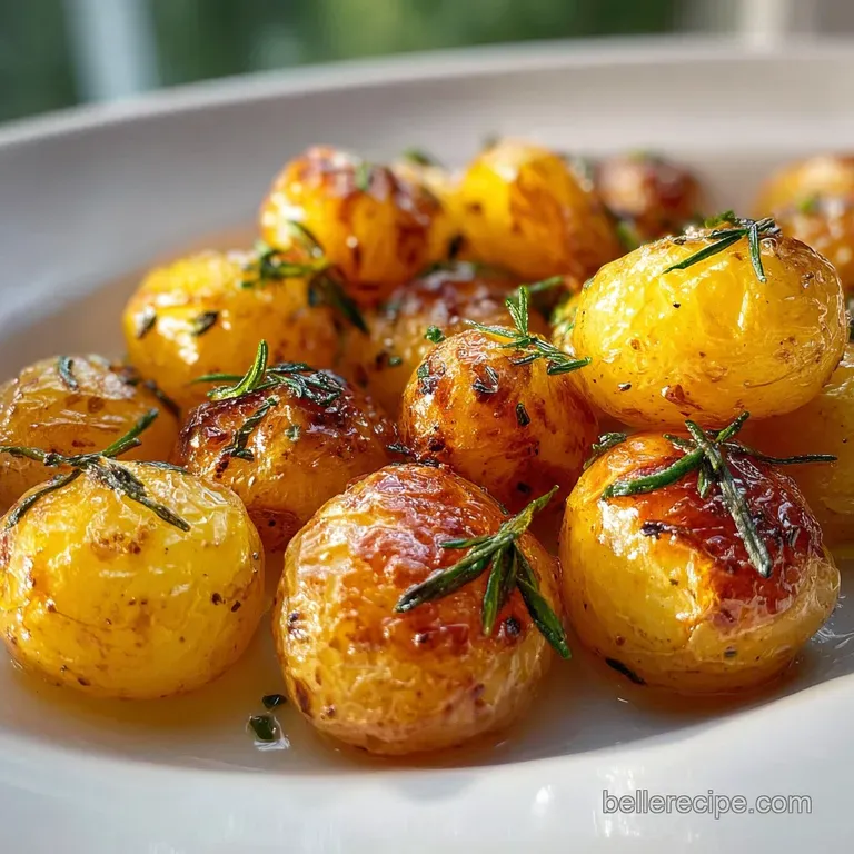 Oven Roasted Baby Potatoes: Shattering Crust