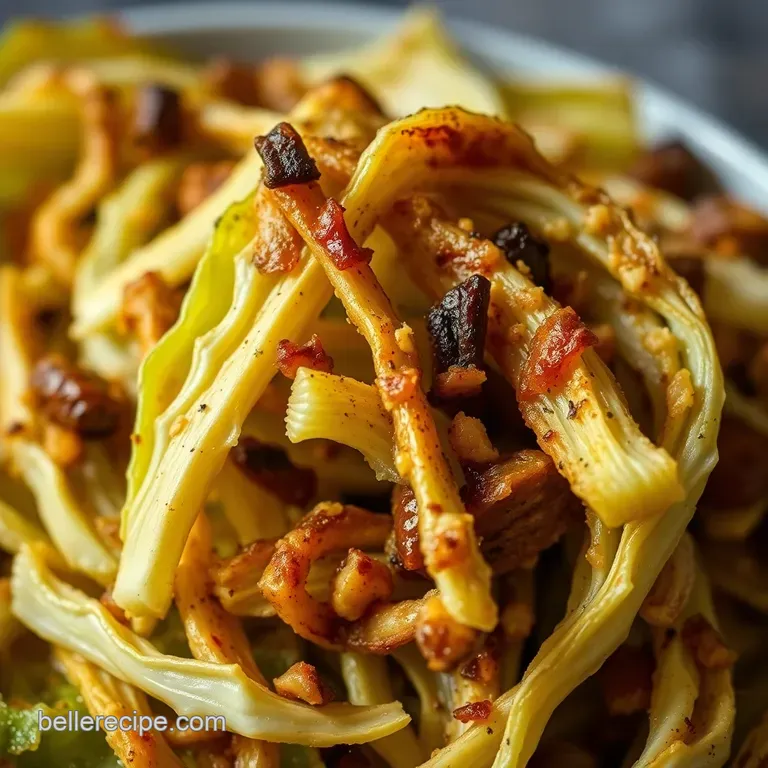 Crispy Roasted Cabbage Wedges with Balsamic Glaze
