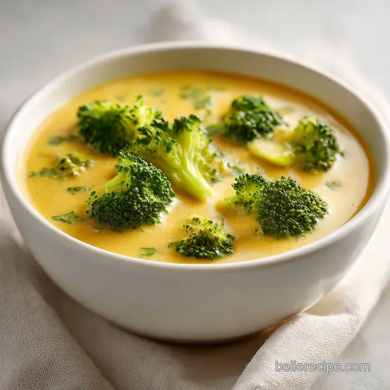 Velvety gold soup in a white porcelain bowl topped with shredded cheddar and chives, beside warm crusty bread.