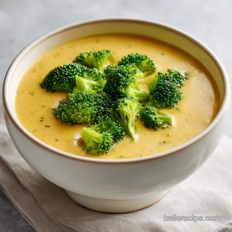 Crockpot Broccoli Cheese Soup: Rich and Creamy