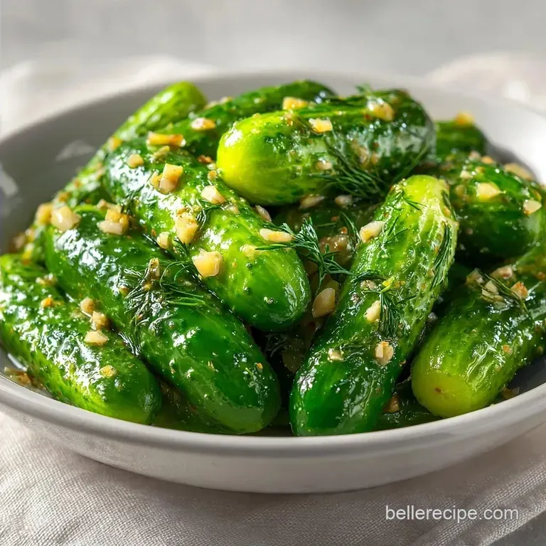 Refrigerator Pickles: Crispy Kirby Cucumbers