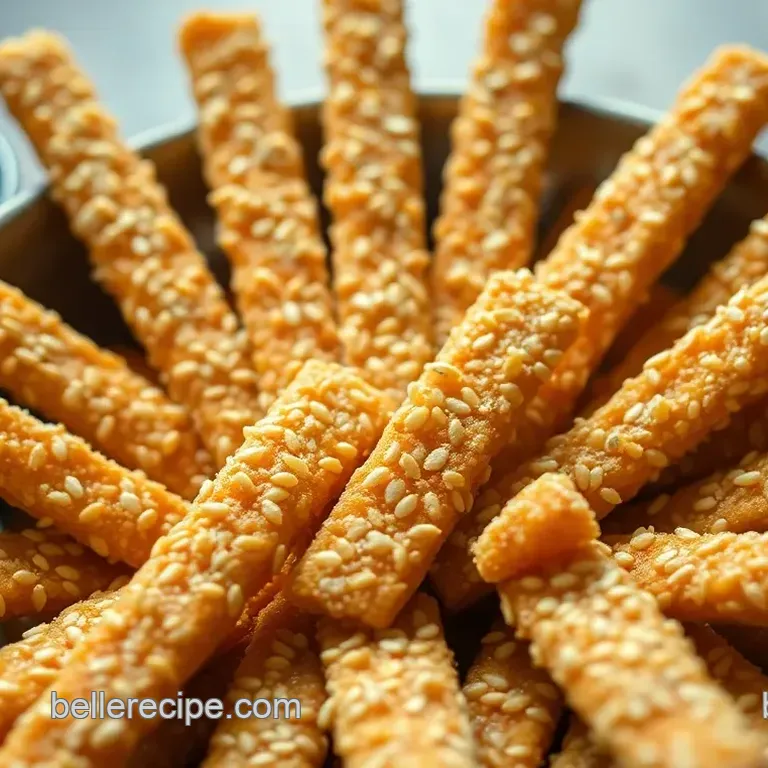 Crunchy Sesame Sticks: A Flavorful Snack Sensation
