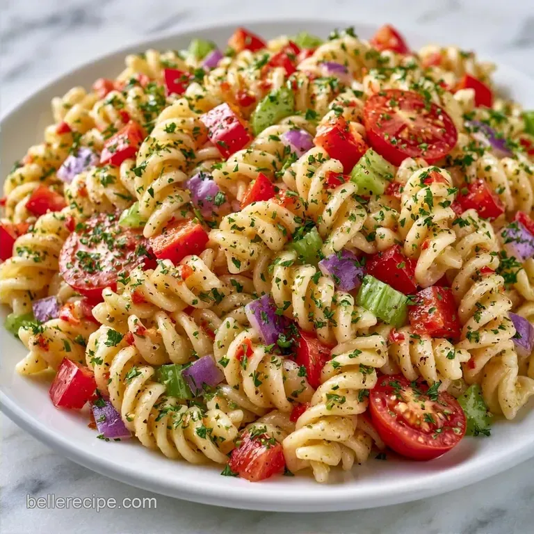 Creamy Dairy Free Gluten Free Pasta Salad