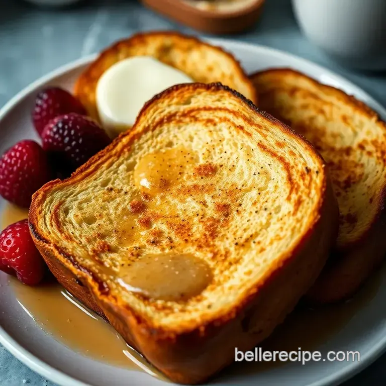 Decadent French Toast: the Perfect Egg to Milk Ratio presentation