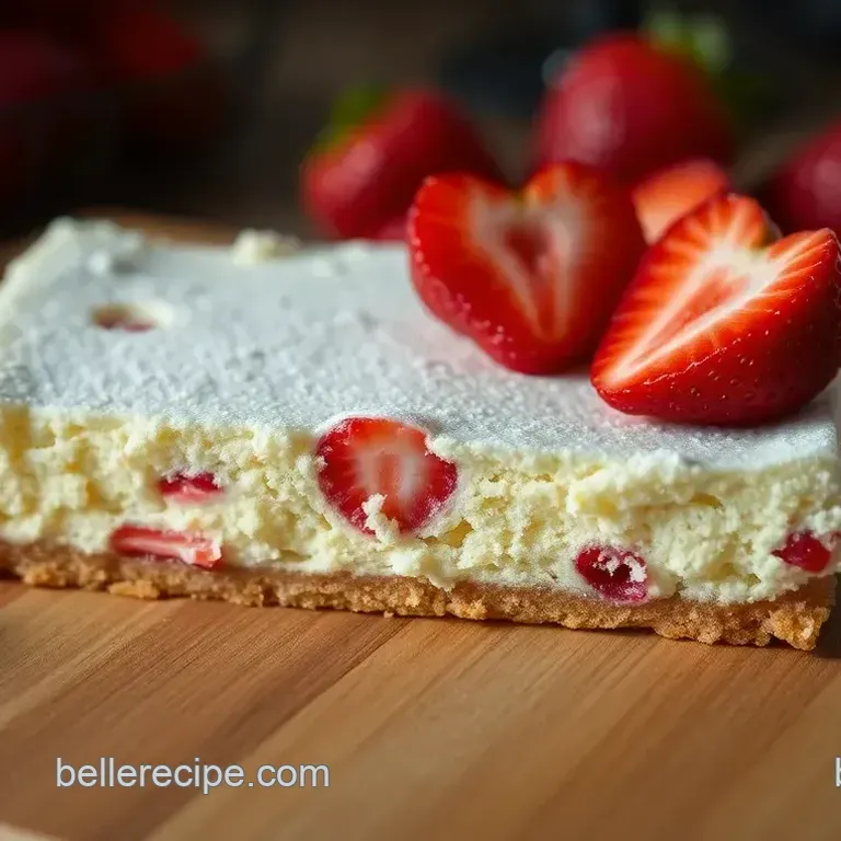 Decadent Strawberry Shortcake Bars