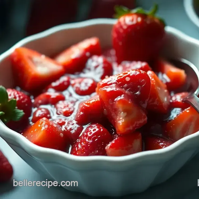Deliciously Simple Strawberry Compote