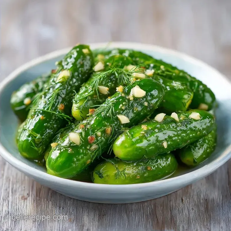 Dill Refrigerator Pickles: Old Fashioned