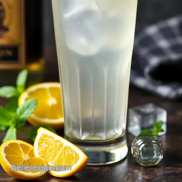 Division Bell Cocktail Recipe presentation