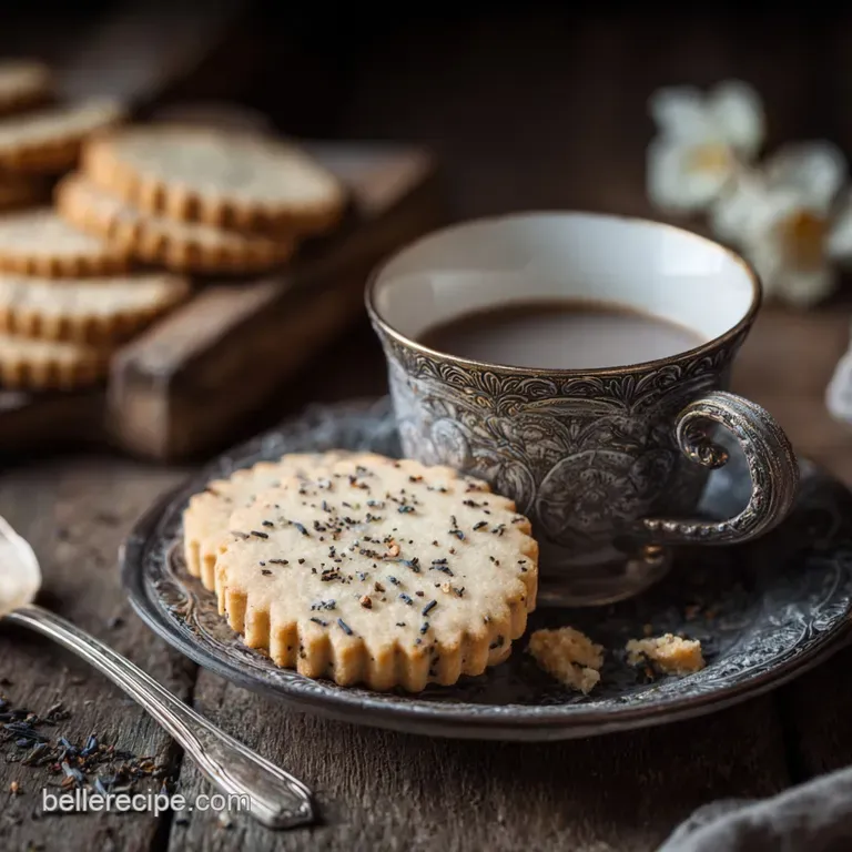 Earl Gray Cookies Shortbread: the Duchesss Tea-Infused Gems presentation
