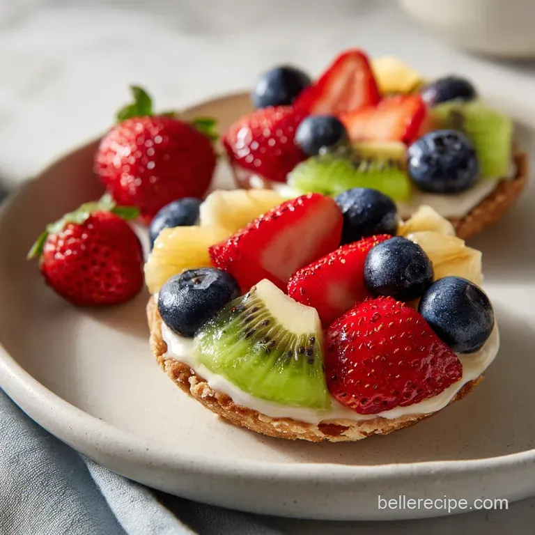 Easter Egg Fruit Pizzas Recipe