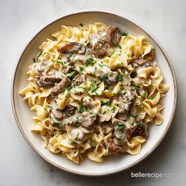 Homemade Beef Stroganoff: Quick & Savory