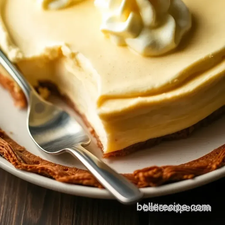 Easy Boston Cream Pie presentation