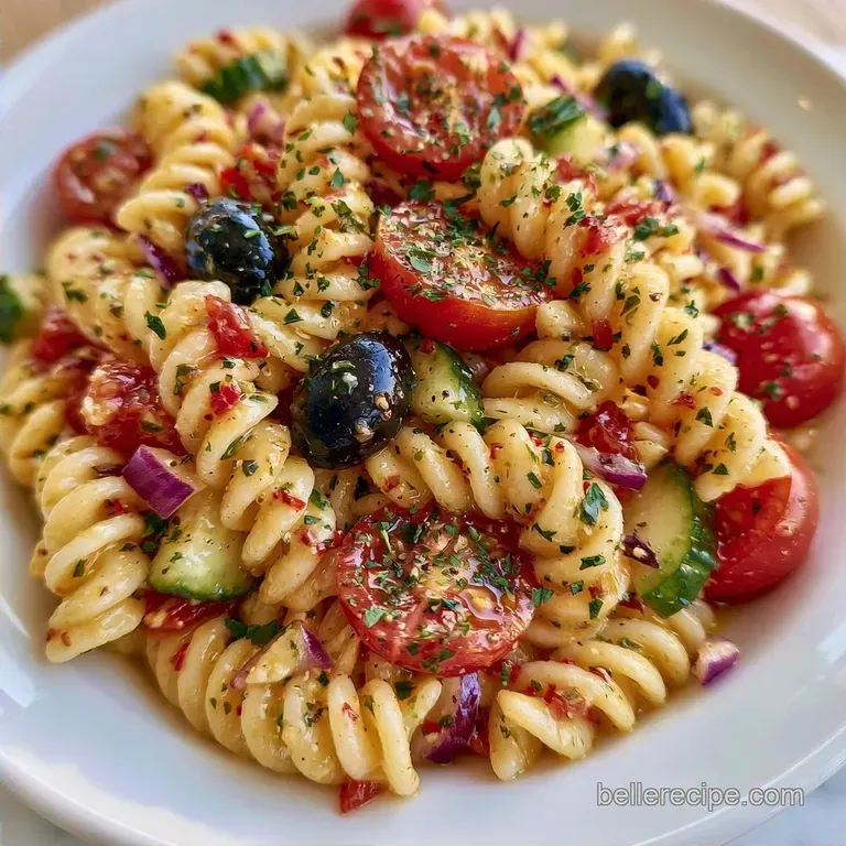 Easy Cold Pasta Salad in 30 Minutes