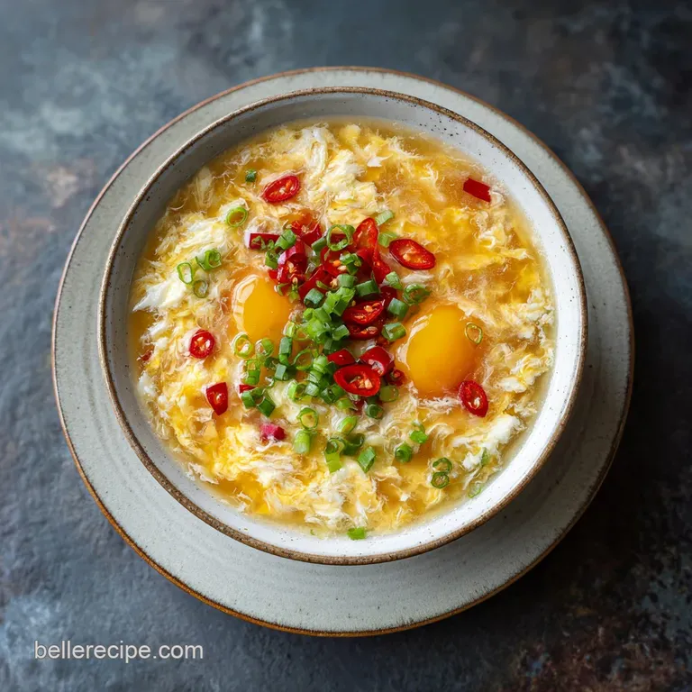 Simple Egg Drop Soup Recipe