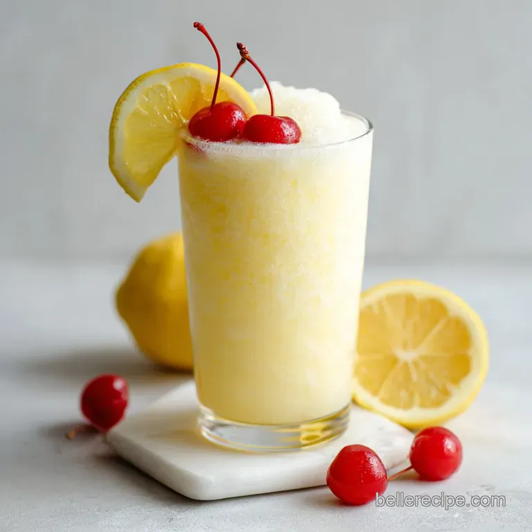 Easy Frosted Lemonade Recipe