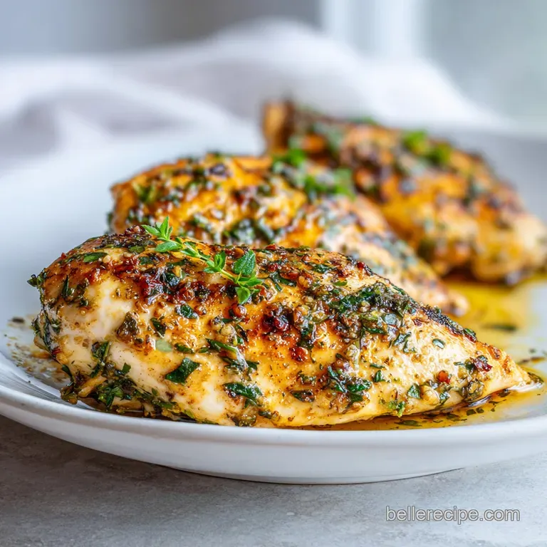 Easy Chicken Recipe with Garlic and Herbs