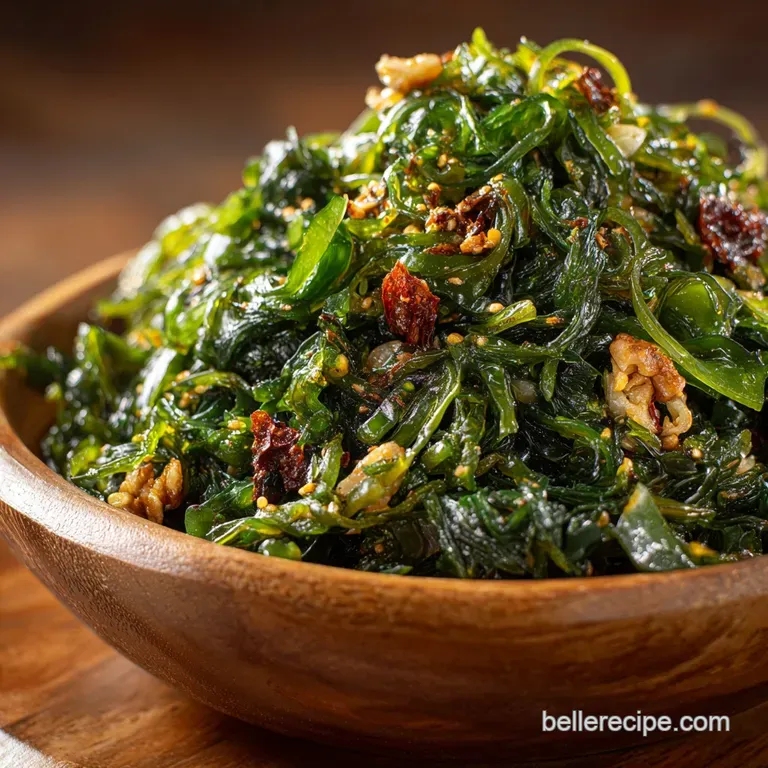 Seaweed Salad: the Sharp Nutty Restaurant-Quality Recipe presentation