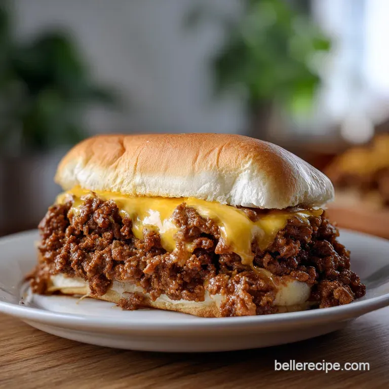 Maid Rite Sandwich Recipe: Authentic Midwestern Loose Meat presentation