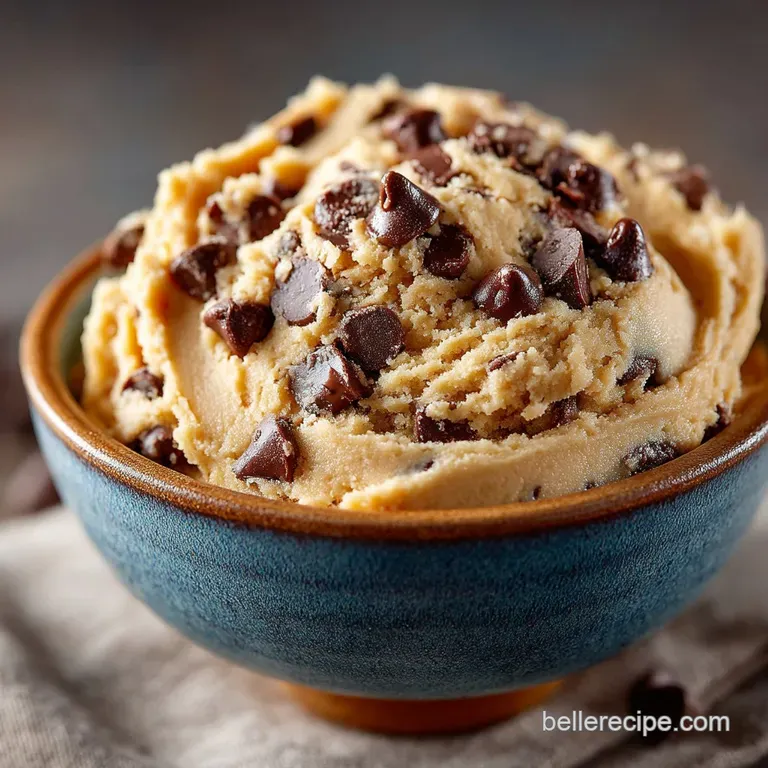 The Ultimate Edible Cookie Dough No Eggs No Bake