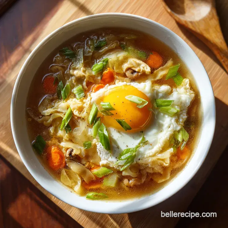 Savory Egg Roll Soup Recipe