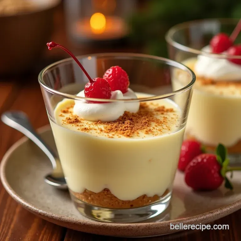 Tipsy Trifle Teasers The Ultimate Eggnog Pudding Shots presentation