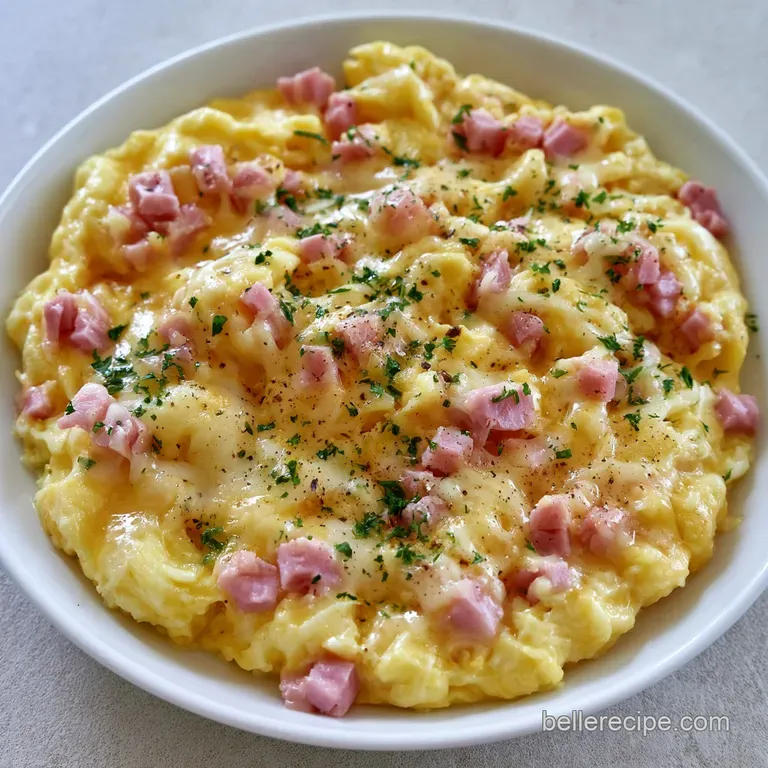 Eggs With Ham: Simple Huevos Con Jam&oacute;n