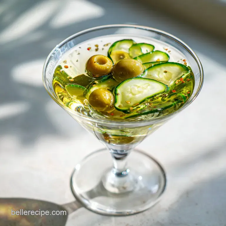 Extra Dirty Martini: Bold and Salty