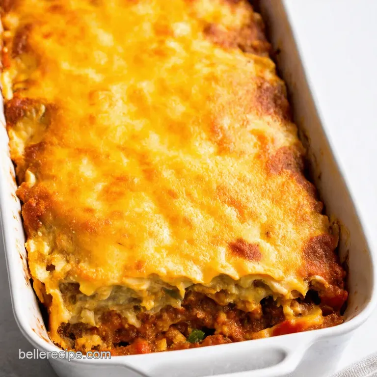 Fiesta Layer Bake Mexican Lasagna Delight