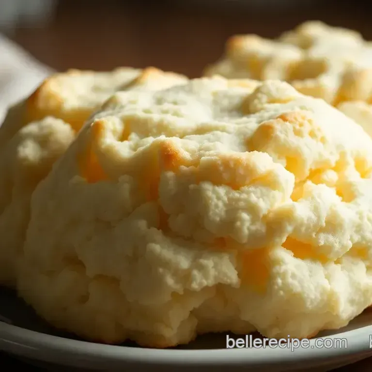 Fluffy  Buttery Southern Drop Biscuits – No Rolling Needed!
