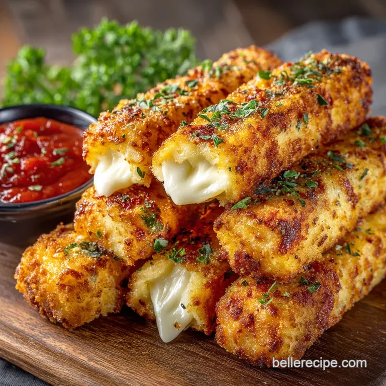 The Crispy Cracker Proper GlutenFree Mozzarella Sticks presentation