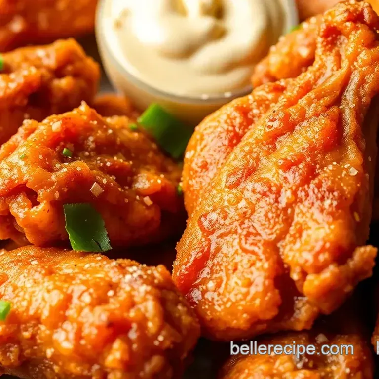 Fried Chicken Wings with a Zesty Italian Twist