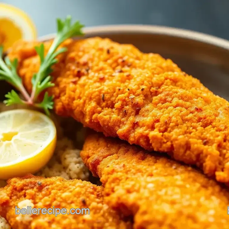 Spicy Crispy Fried Fish with Delicious Seasoning Blend