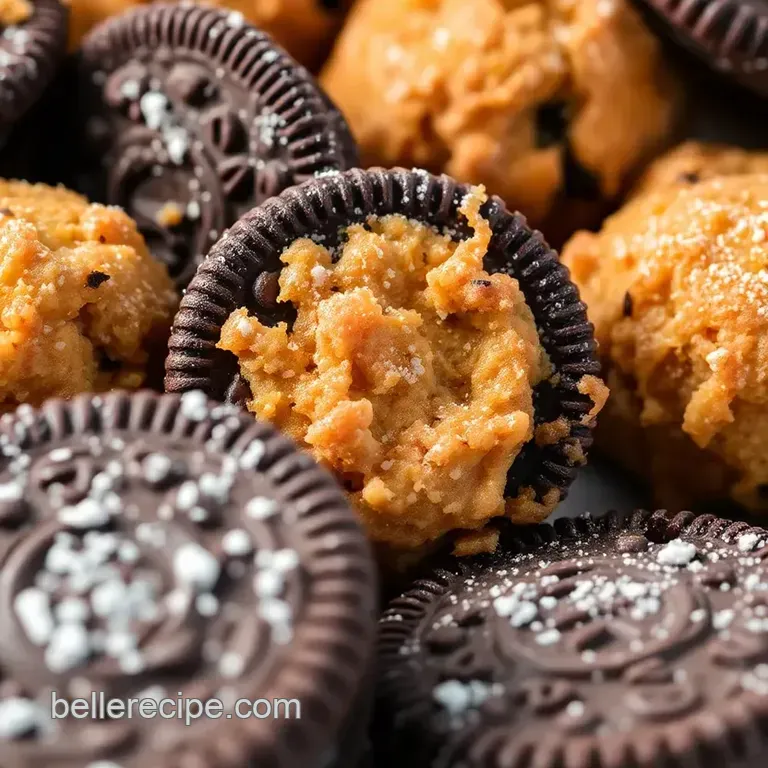 Crunchy Fried Oreos: Irresistible Crispy Sweet Treats! presentation
