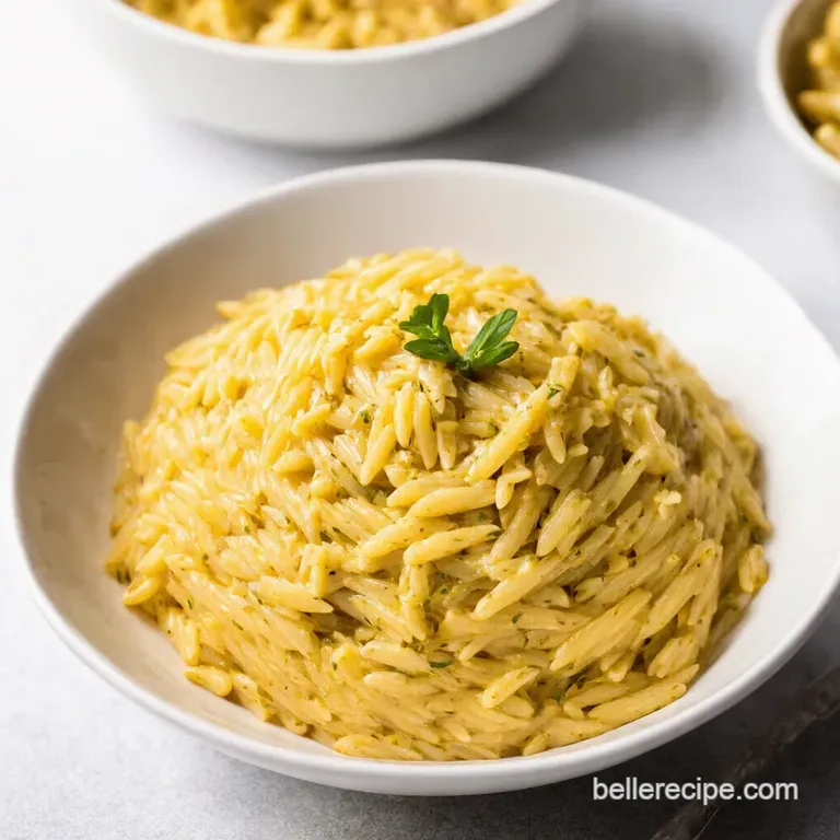 Garlic Butter Orzo A Simple and Flavorful Side Dish