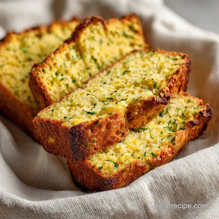 Garlic and Herb Garbanzo Bean Flour Bread
