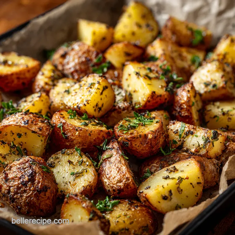 Garlic Herb Roasted Potatoes